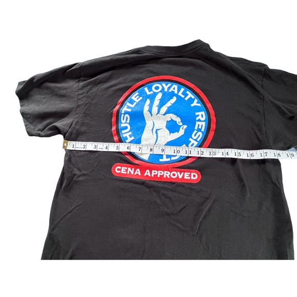WWE John Cena Cenation T-Shirt Men’s Medium Black Wrestling Graphic Tee - Picture 5 of 7